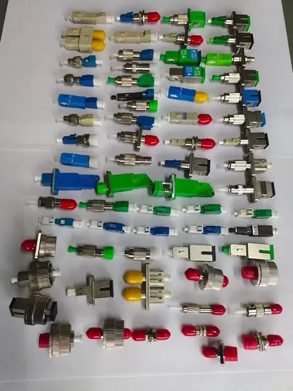 Customized Mu Fixed Fiber Optic Attenuator, Sm, Male-Female, 1~30dB Optional