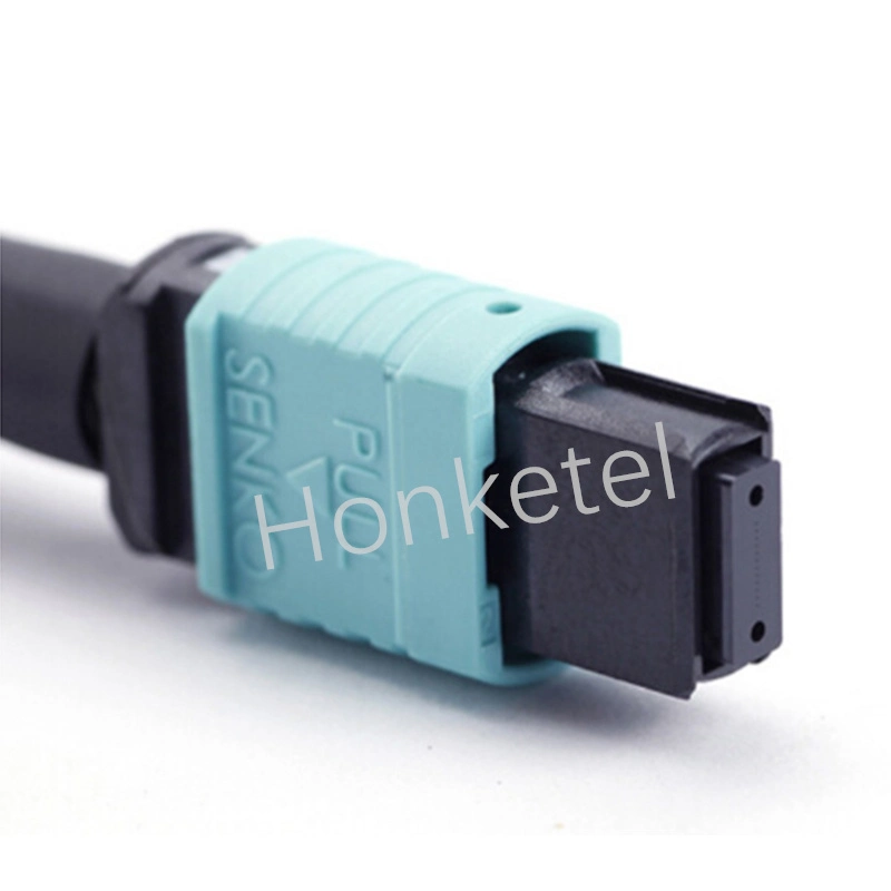 MTP Om4 50/125 Multi-Mode 8/12-Fiber MTP MPO Fiber Optic Patch Cord Fiber Optic Cable