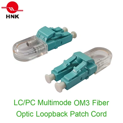 LC/PC 다중 모드 Om3 Glasfaser-Loopback-Patchkabel