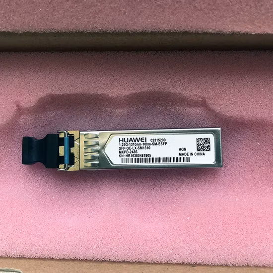 20km 100Mbps 1.25g 10g SFP 모듈 광 트랜시버